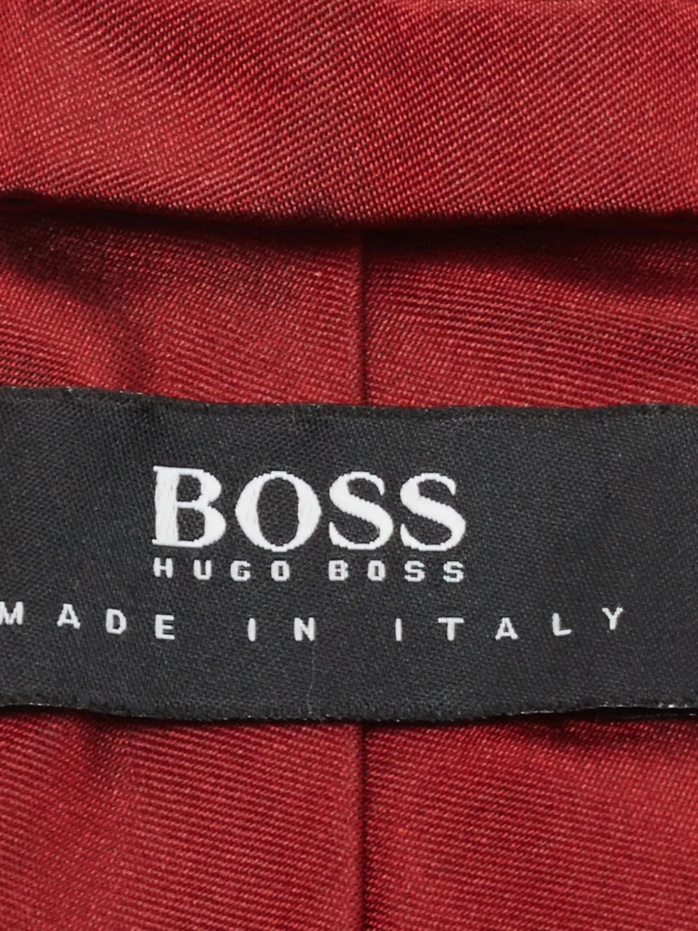 HUGO BOSS Pre-owned Silk Tie In Red