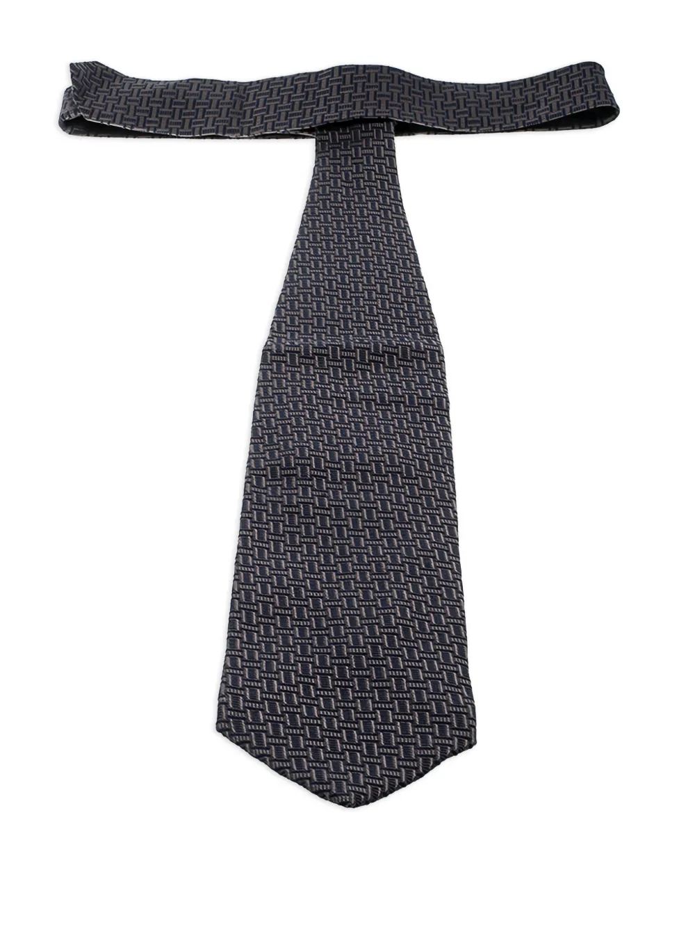 Giorgio Armani Pre-Owned corbata en jacquard | gris | Image 1