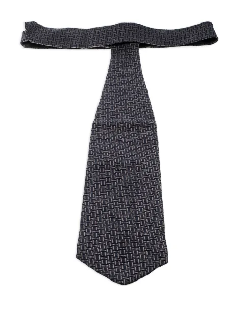 Giorgio Armani Pre-Owned jacquard tie