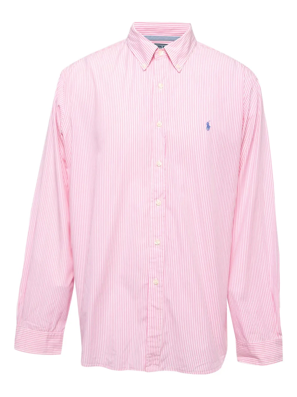 Ralph Lauren Vintage Gestreiftes Hemd - Rosa