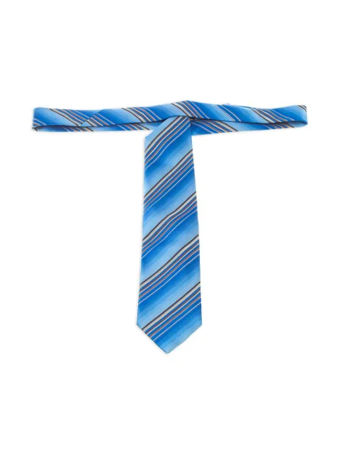 Ermenegildo Zegna Vintage striped silk tie