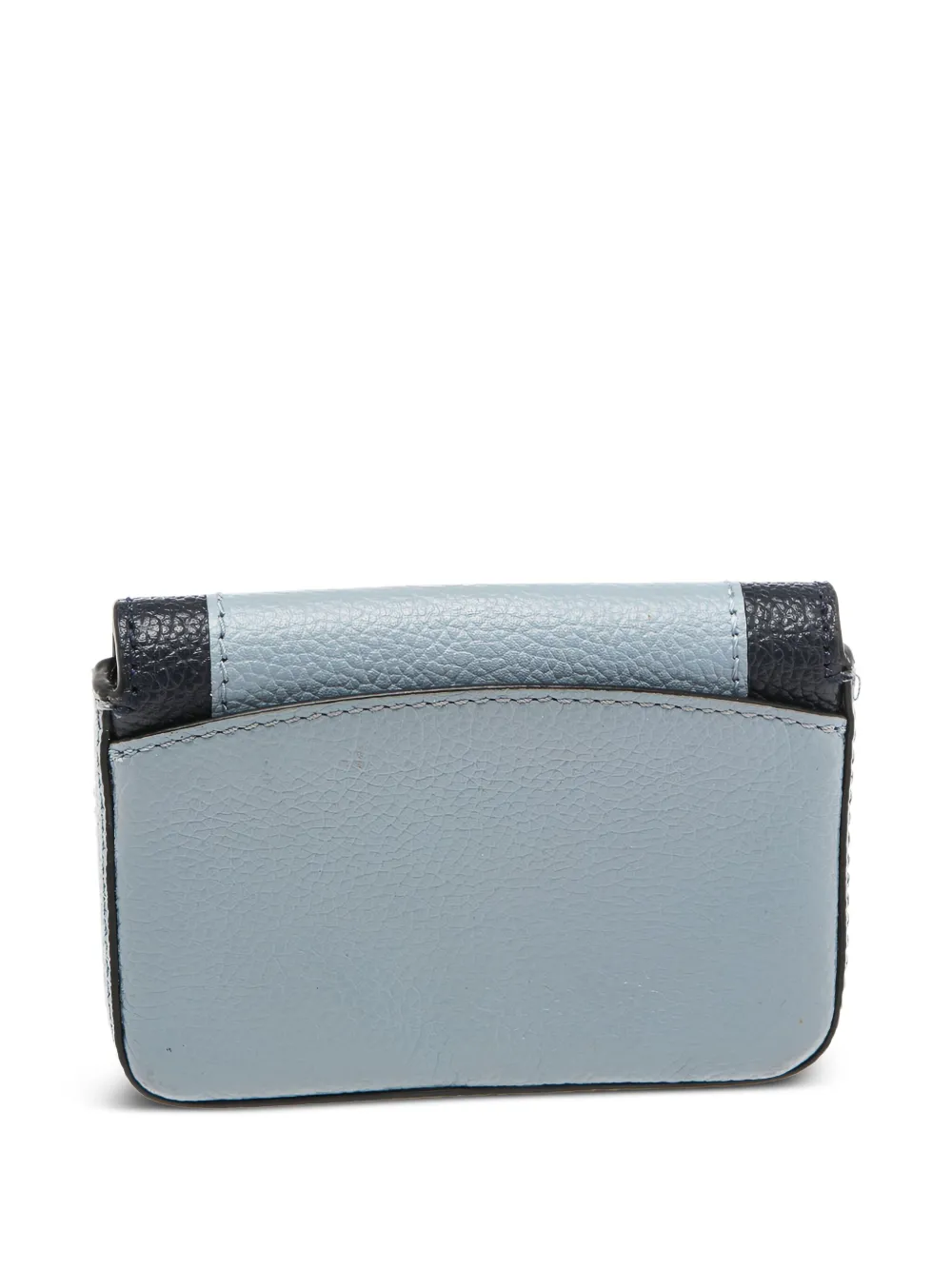 Pre-owned Kate Spade Two-tone Leather Wallet In Blue