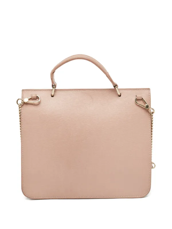 Furla Julia Leather Tote Bag | Pink | FARFETCH