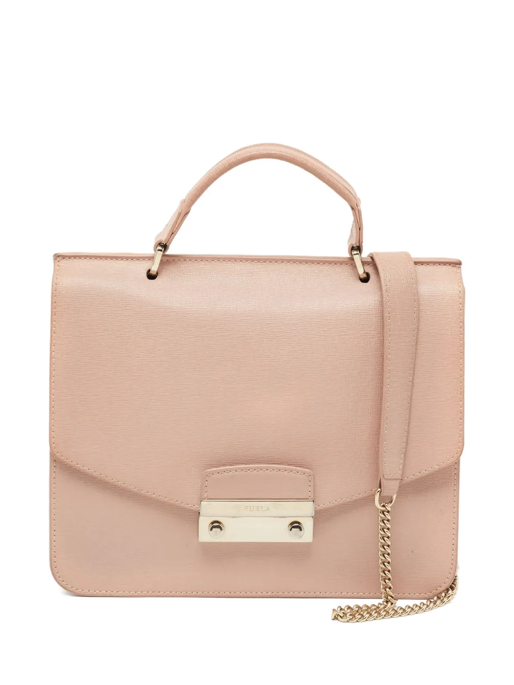 Furla Julia leather tote bag - Rosa