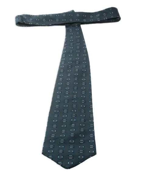 BOSS jacquard-pattern tie