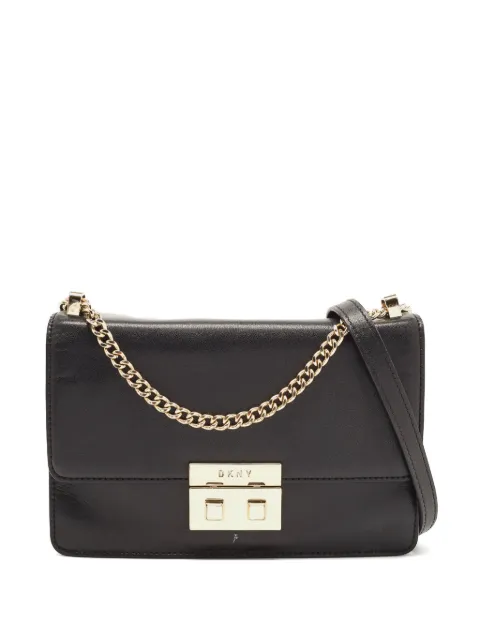 DKNY flap-lock crossbody bag