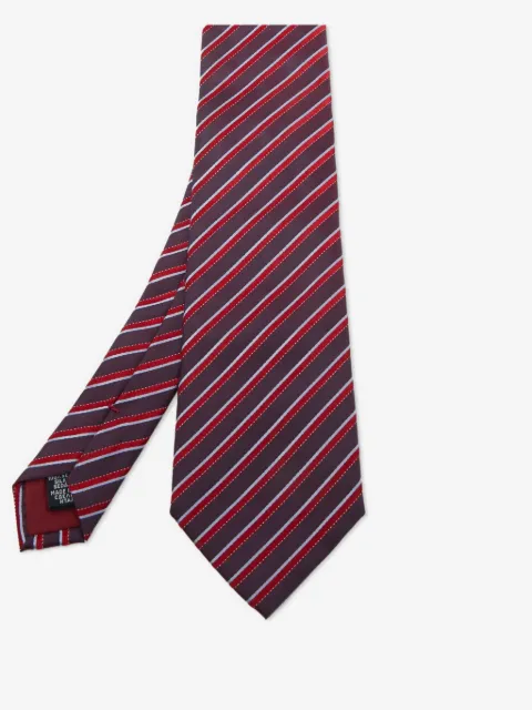BOSS striped silk tie