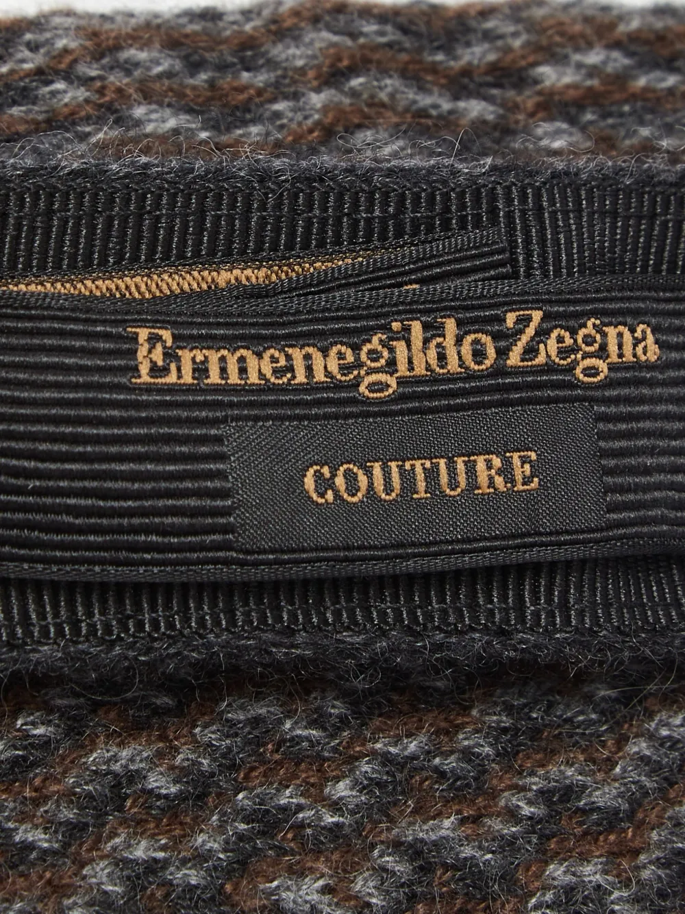 Ermenegildo Zegna Vintage two-tone patterned tie | Image 2