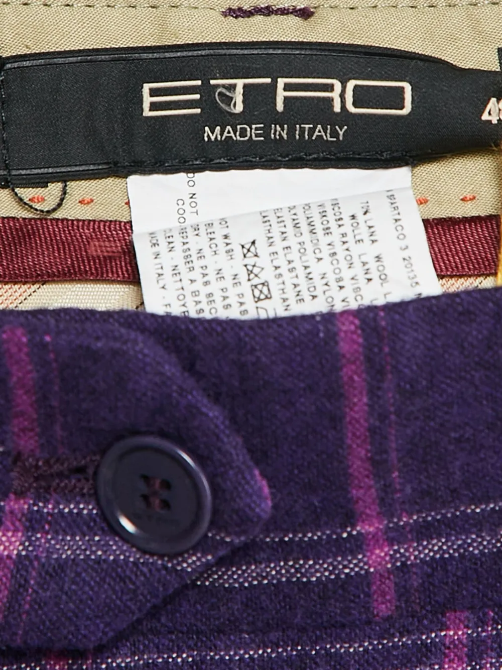 Etro Pre-Owned Karierte Hose | Image 2