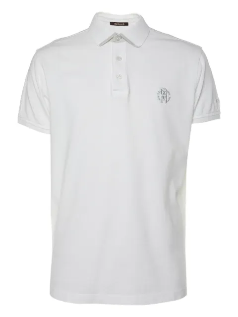 Roberto Cavalli Vintage logo-embroidered polo shirt