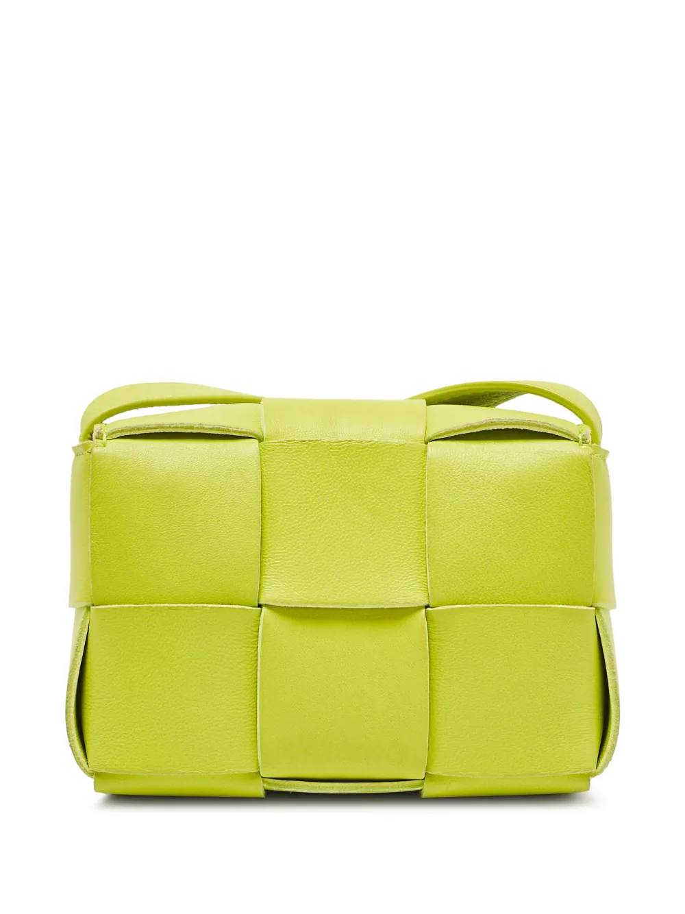 Bottega Veneta Pre-Owned Borsa a tracolla Cassette mini - Verde