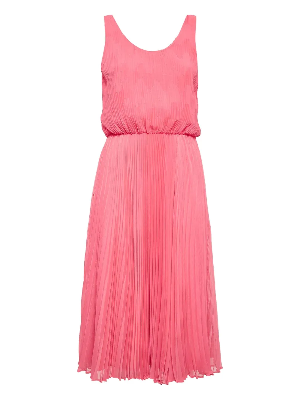 alice + olivia Abito midi plissettato - Rosa