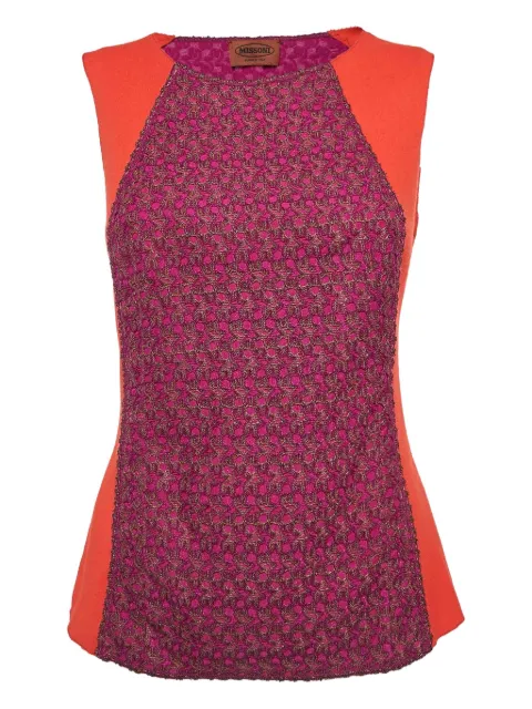 Missoni Pre-Owned panelled top