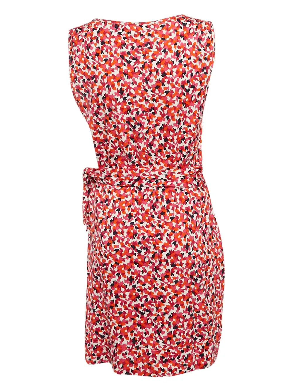 DVF Diane von Furstenberg Wikkeljurk met print - Rood