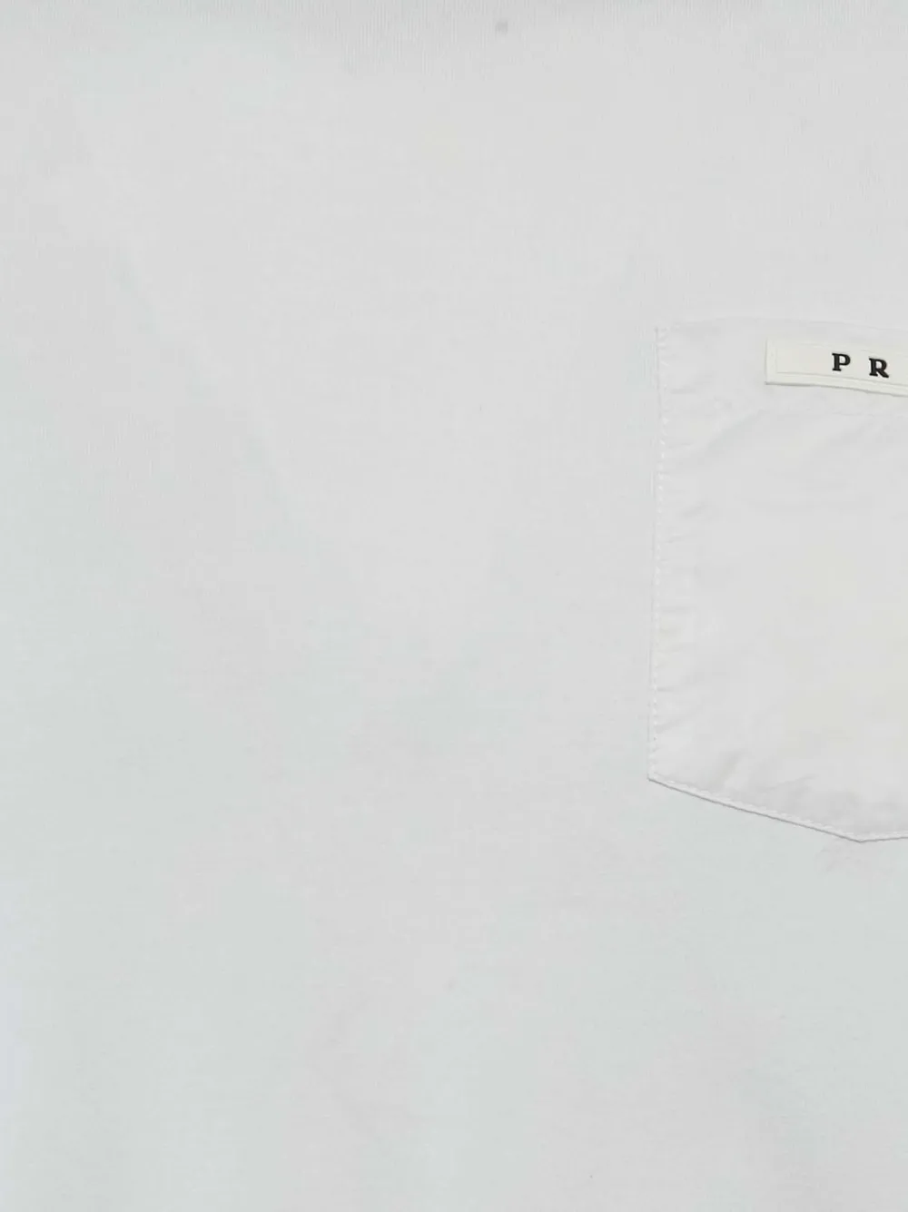 Prada Pre-Owned playera de algodón con cuello redondo | Image 2