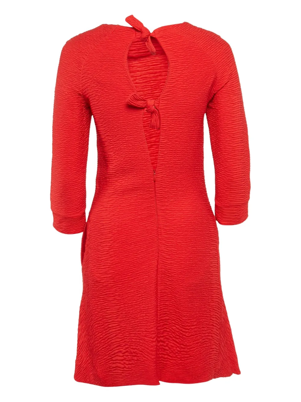 Maje Jurk met strikdetail - Rood