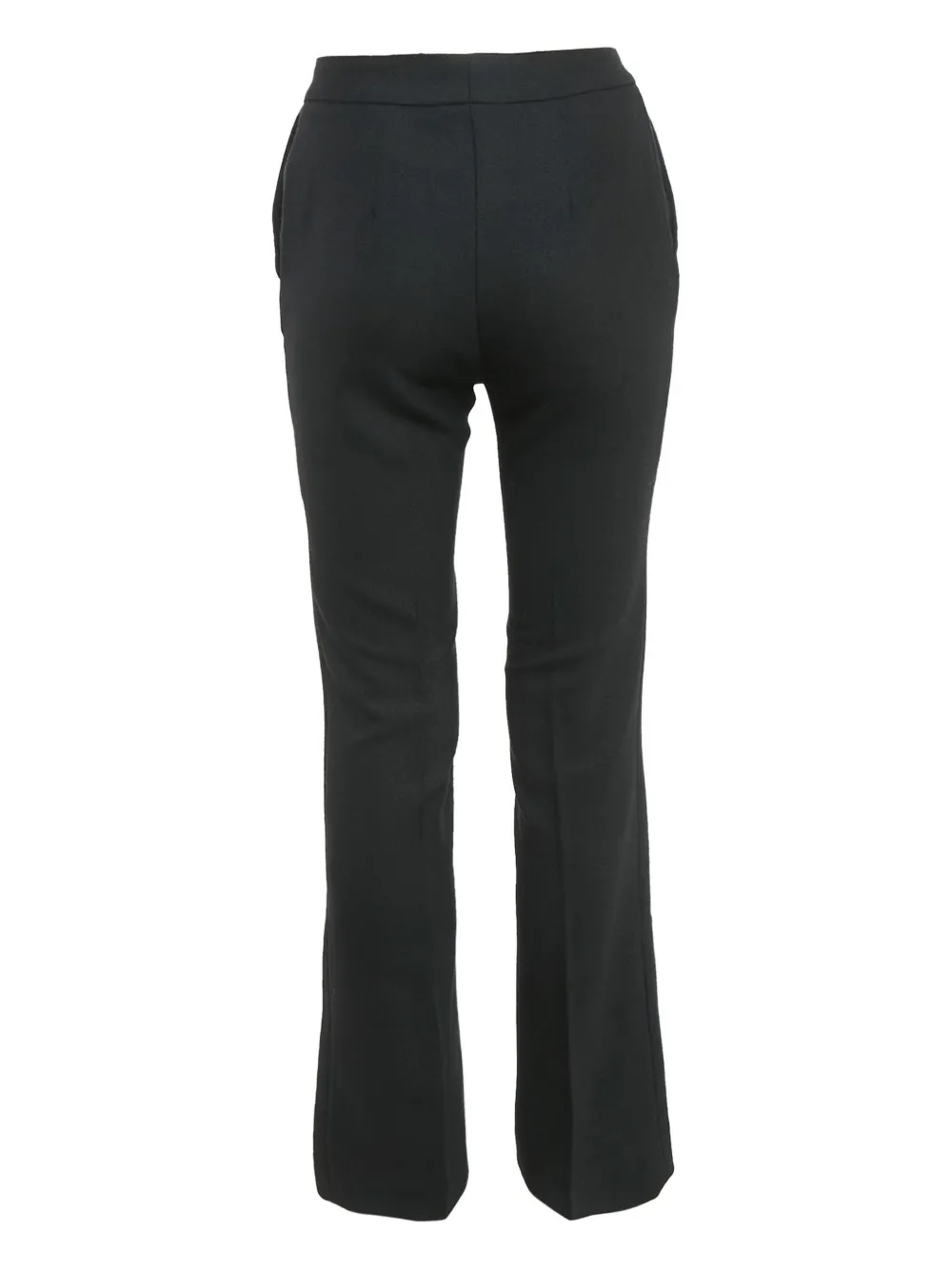 JUST CAVALLI Pre-owned Crepe Trousers In Black