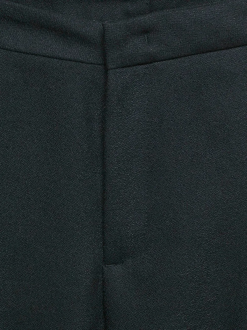 JUST CAVALLI Pre-owned Crepe Trousers In Black