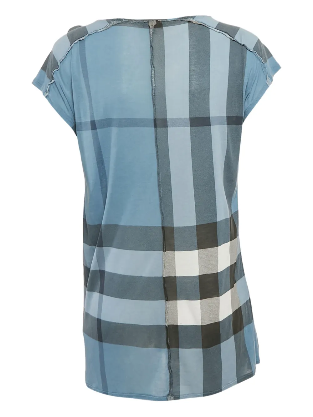 Burberry Pre-Owned 2010s plaid-print modal top | Image 2