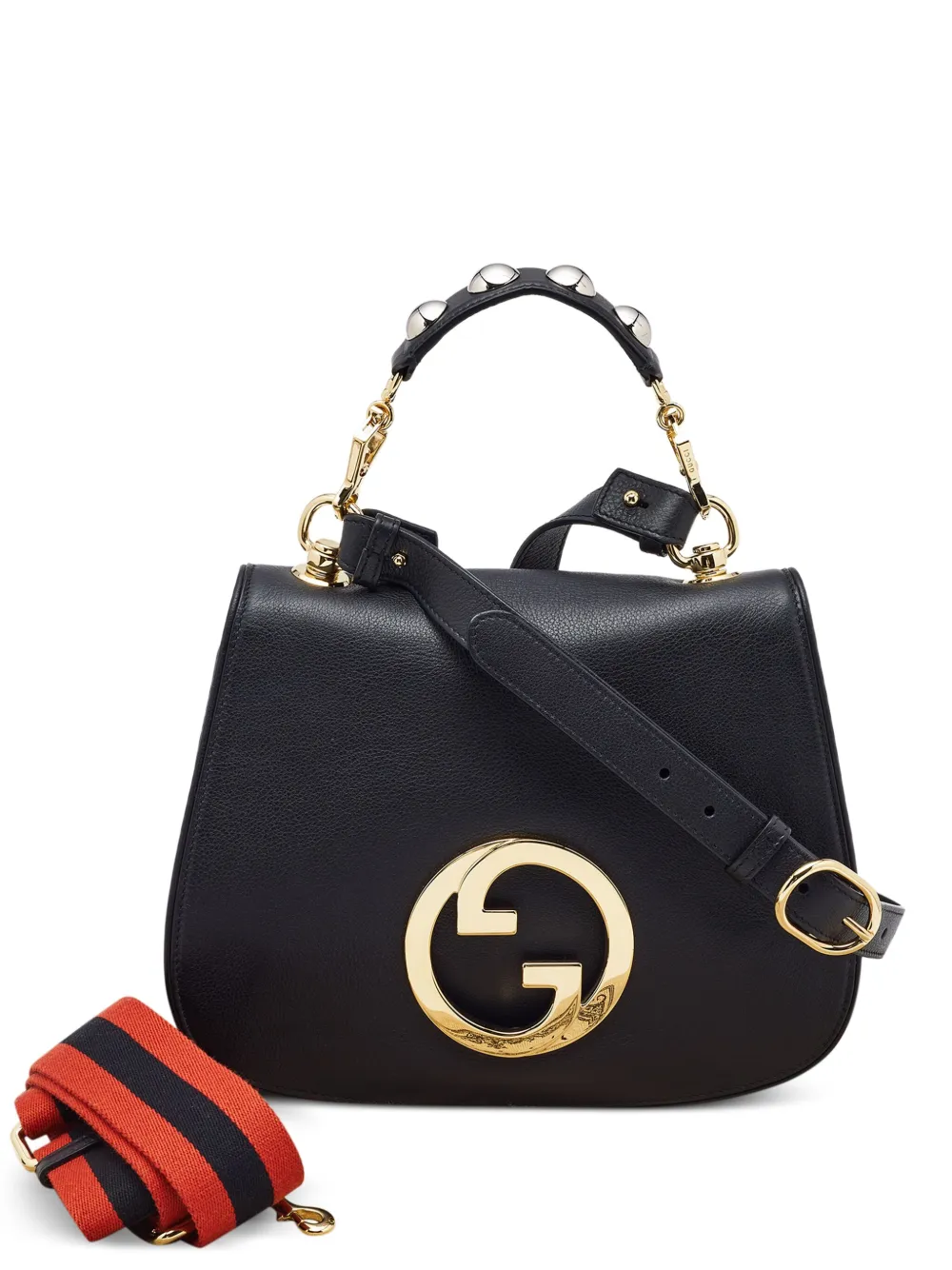 Click to view more detailed imagery on our partner's website Pre-owned Gucci Blondie Tote Bag In Black