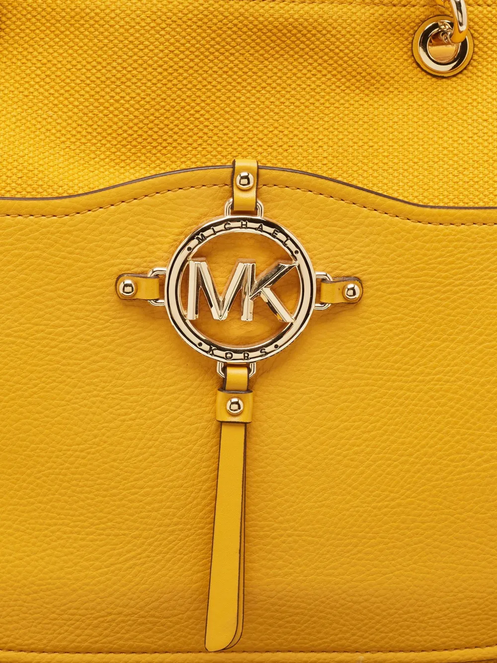 Michael Kors Mustard Backpack with Patches Michael Kors | Bags | Michael Kors Red Abbey Pebbled Leather  main image 3