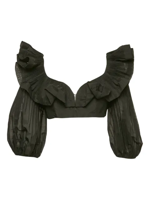 ZIMMERMANN top de manga con volantes