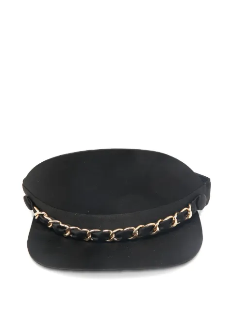 Eugenia Kim chain-detail visor