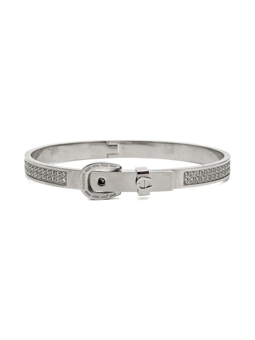 Aigner Vintage bracelet à ornements en cristal - Argent Aigner Vintage bracelet à ornements en cristal - Argent