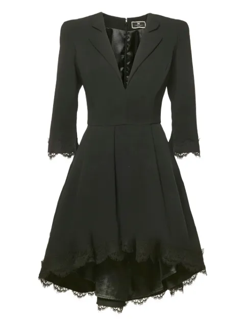 Elisabetta Franchi robe bordée de dentelle