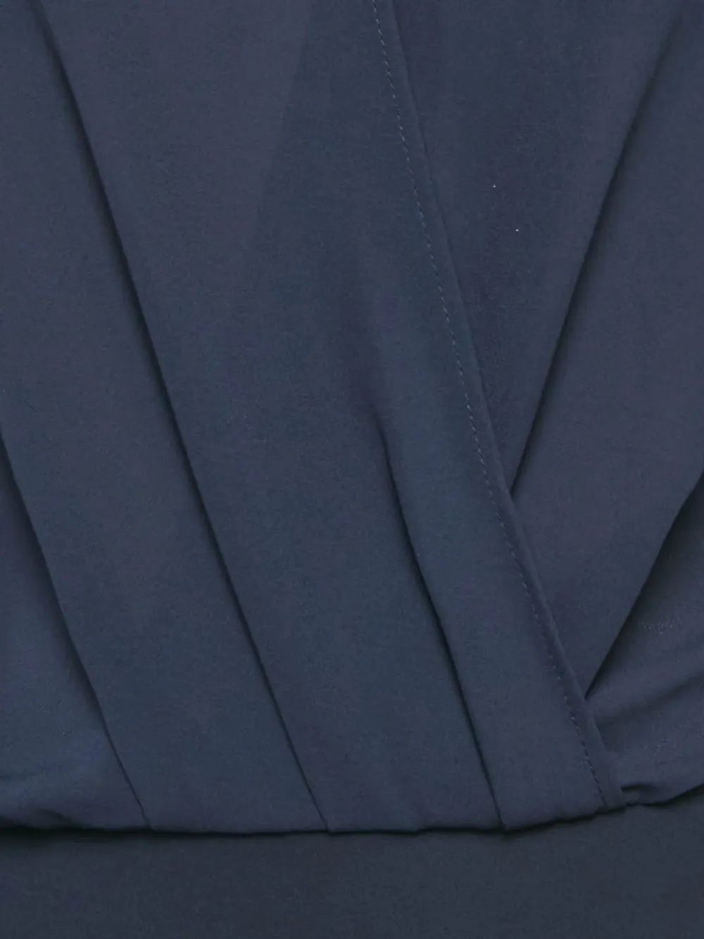 ELISABETTA FRANCHI Pre-owned Wrap-effect Bodysuit In Blue