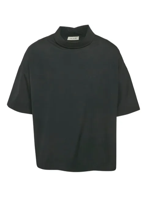 Fear Of God mock-neck cotton-wool tee