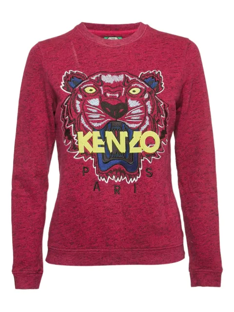Kenzo Pre-Owned sudadera con tigre bordado