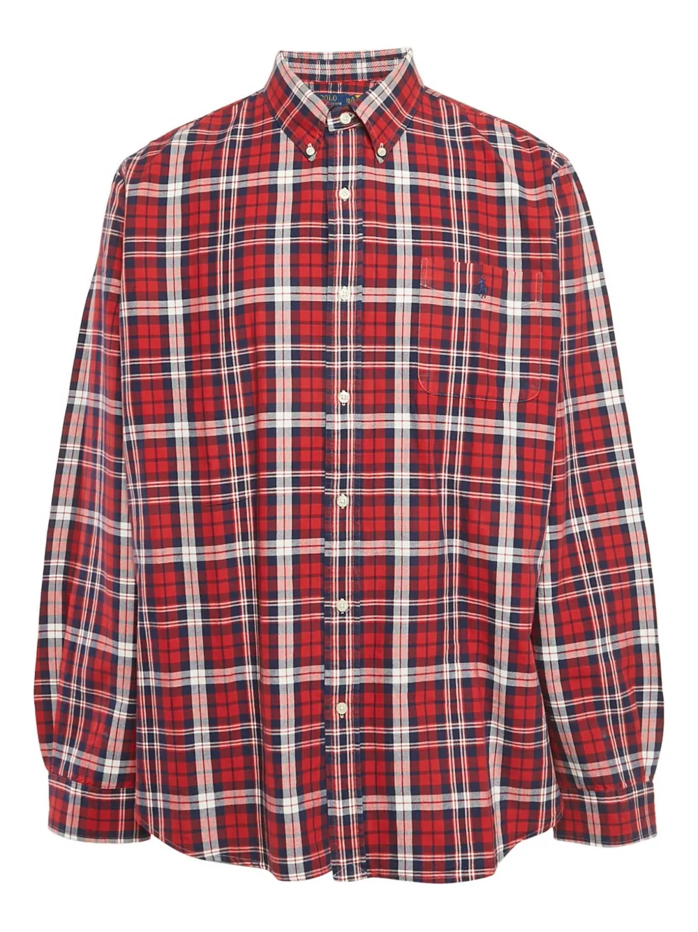 Polo Ralph Lauren Camicia in cotone a quadri - Rosso