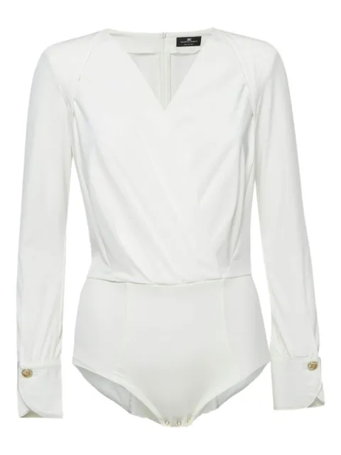 Elisabetta Franchi wrap-effect bodysuit
