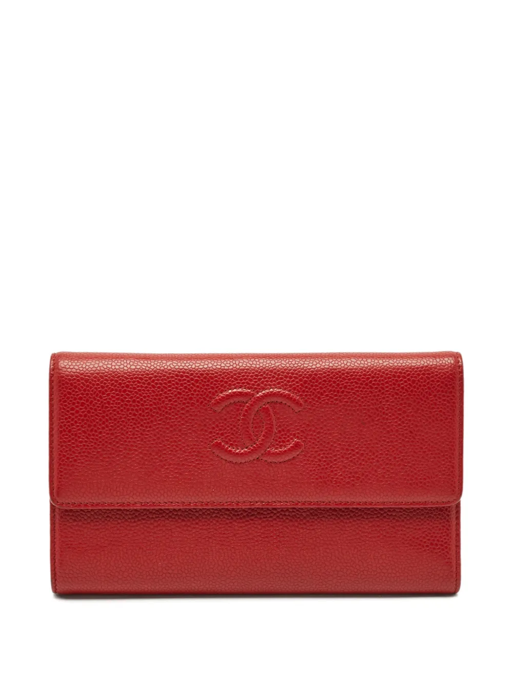 CHANEL Pre-Owned Portafoglio Timeless - Rosso