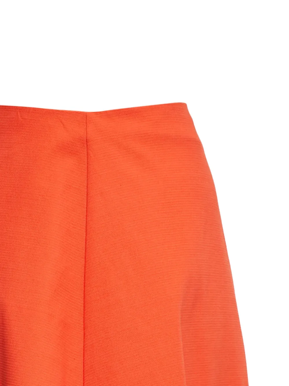 JIL SANDER Pre-owned High-waist Midi Skirt In Orange