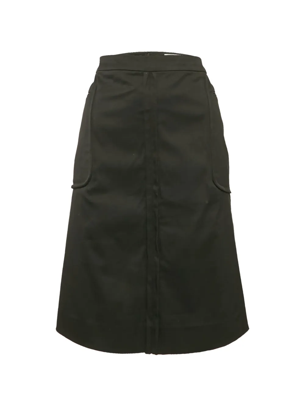 Saint Laurent Pre-Owned panelled mini skirt - Nero