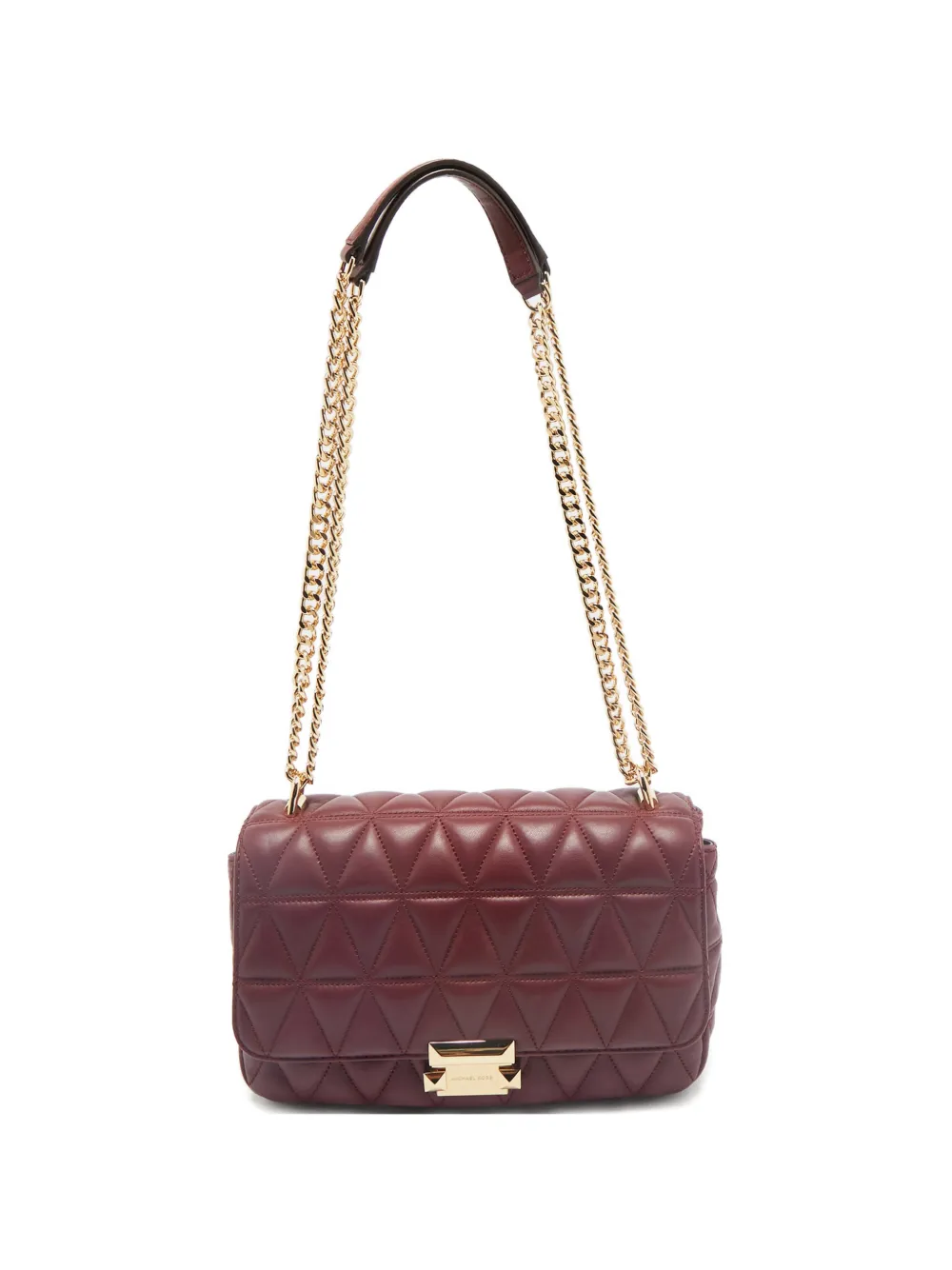 Michael Kors Vintage Sloan quilted chain-strap shoulder bag - Rosso