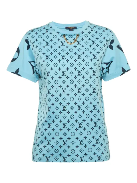 Louis Vuitton Pre-Owned playera con monograma estampado
