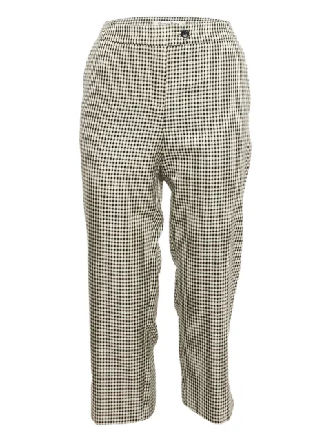Christian Dior Pre-Owned pantalones con motivo pied de poule