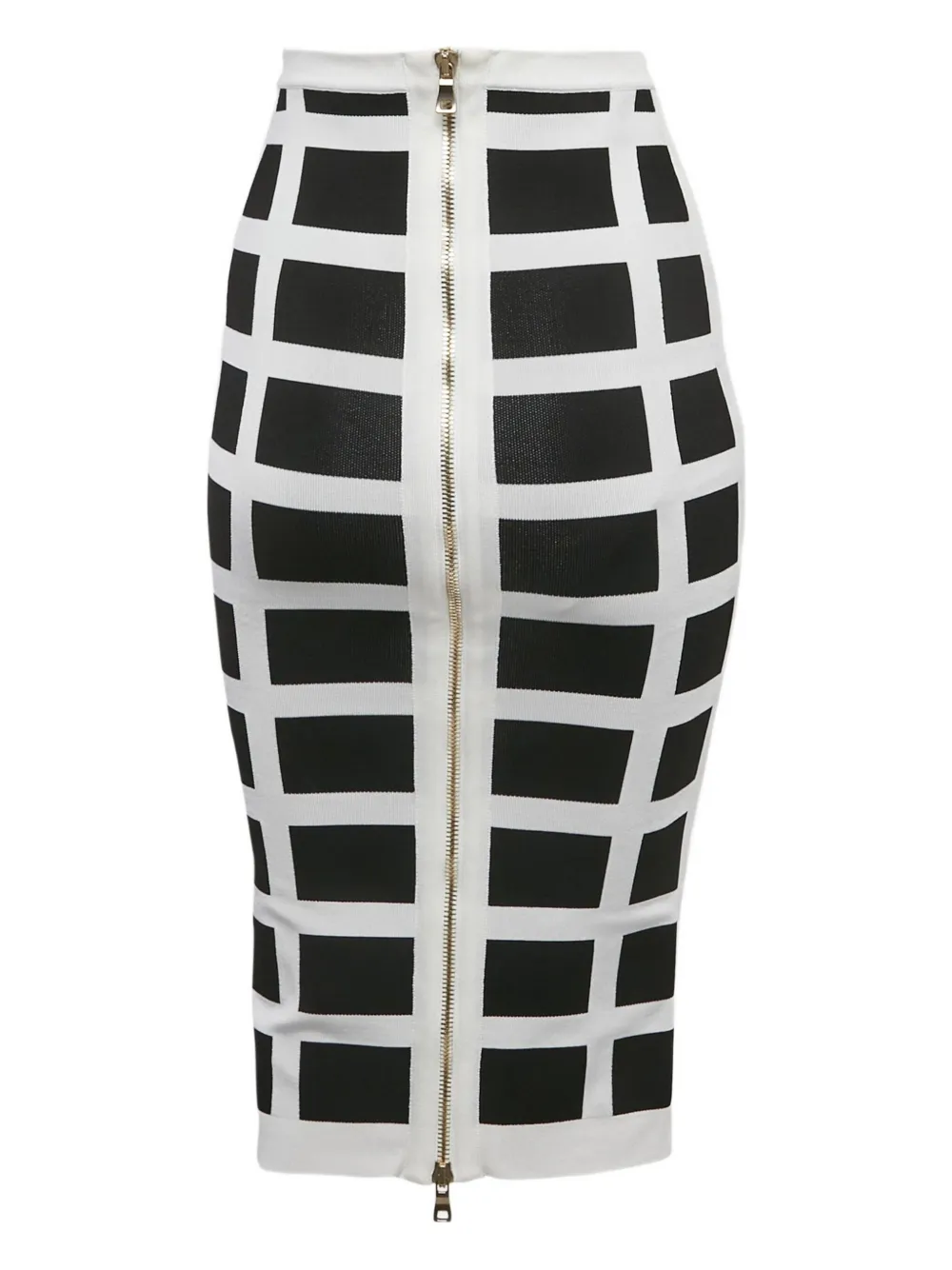 Balmain Pre-Owned falda midi con diseño tejido | Image 2