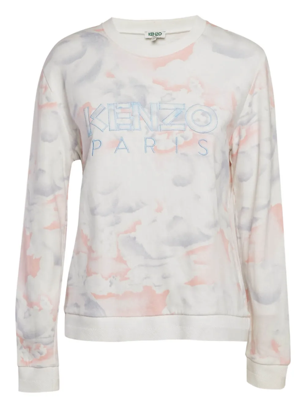 Kenzo Pre-Owned sudadera con estampado gráfico y cuello redondo | blanco | Image 1