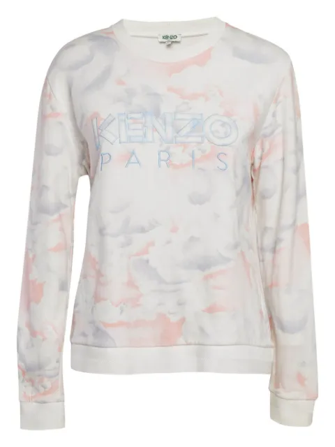 Kenzo Pre-Owned sudadera con estampado gráfico y cuello redondo
