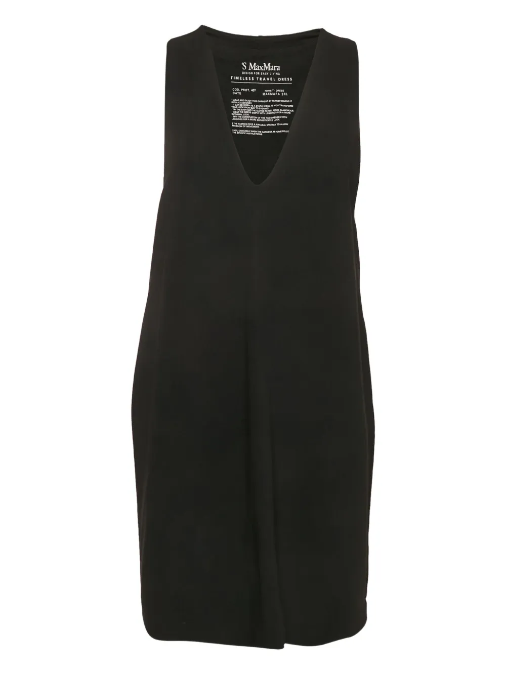 'S Max Mara Abito corto Timeless Travel - Nero