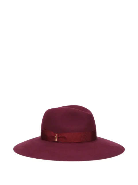 Borsalino fine wool felt wide-brim hat