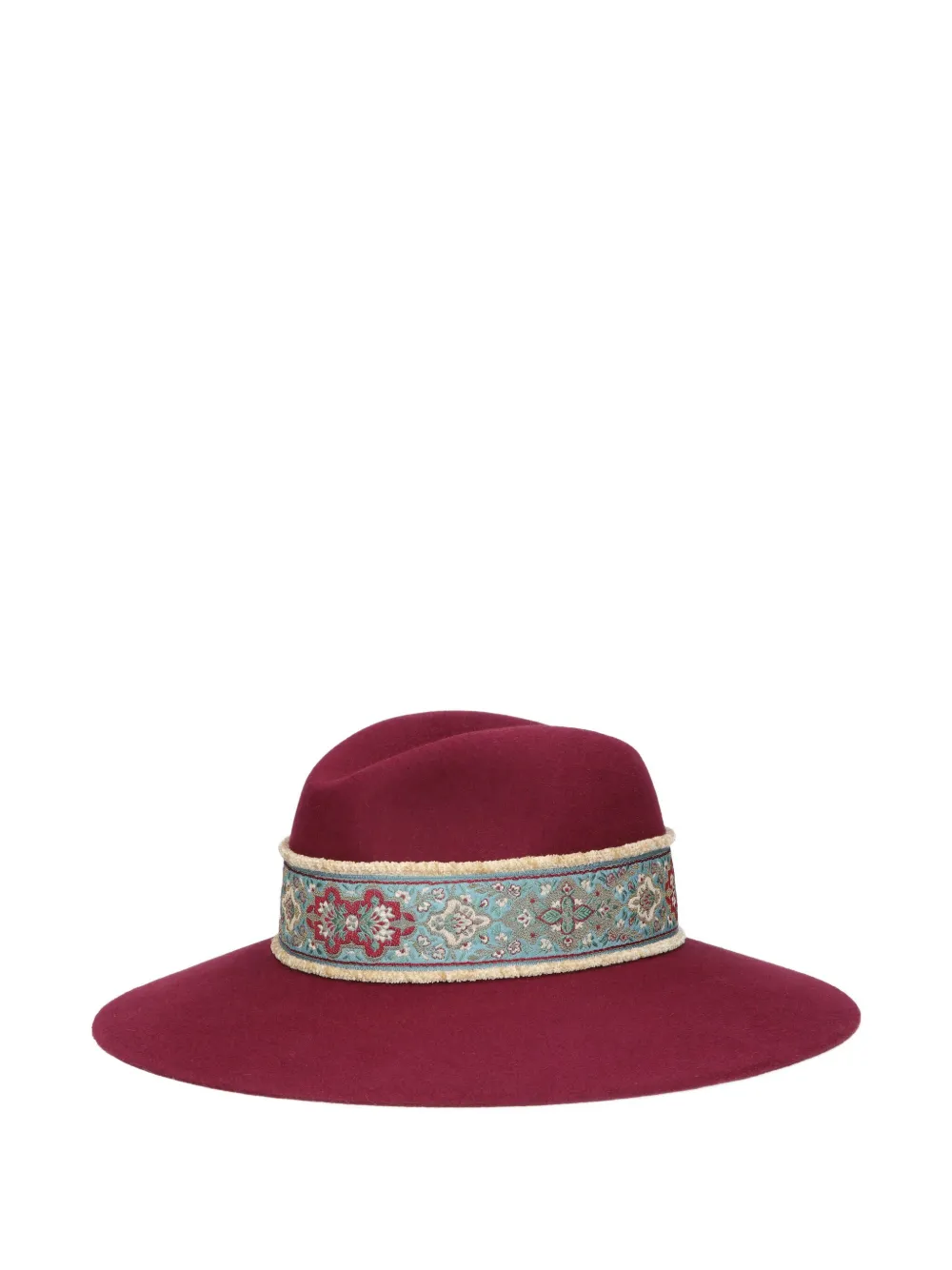 Borsalino Sophie hoed - Rood