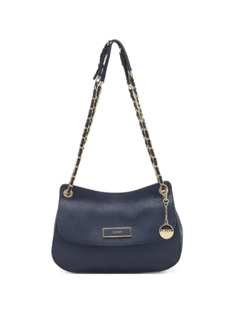 DKNY Vintage leather chain shoulder bag