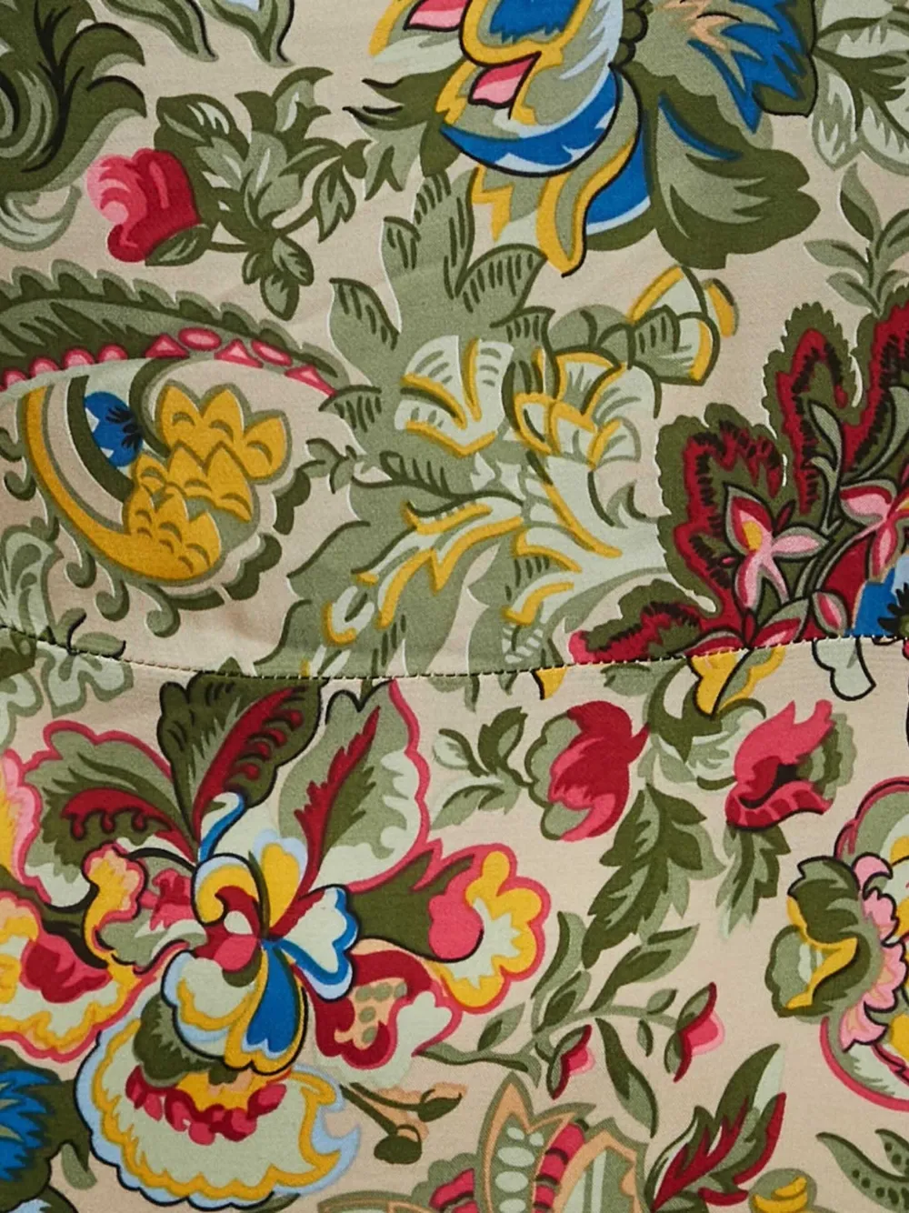 SANDRO Jurk met bloemenprint - Groen