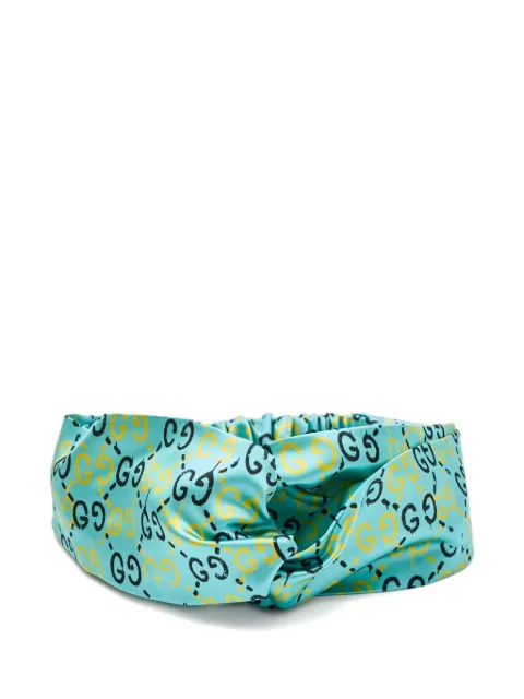 Gucci Pre-Owned diadema con motivo GG