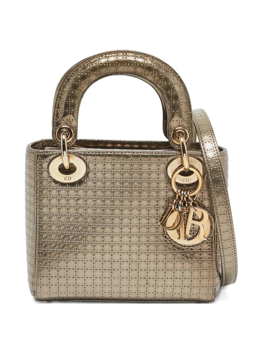 Pre-owned Dior 1151037 Gold